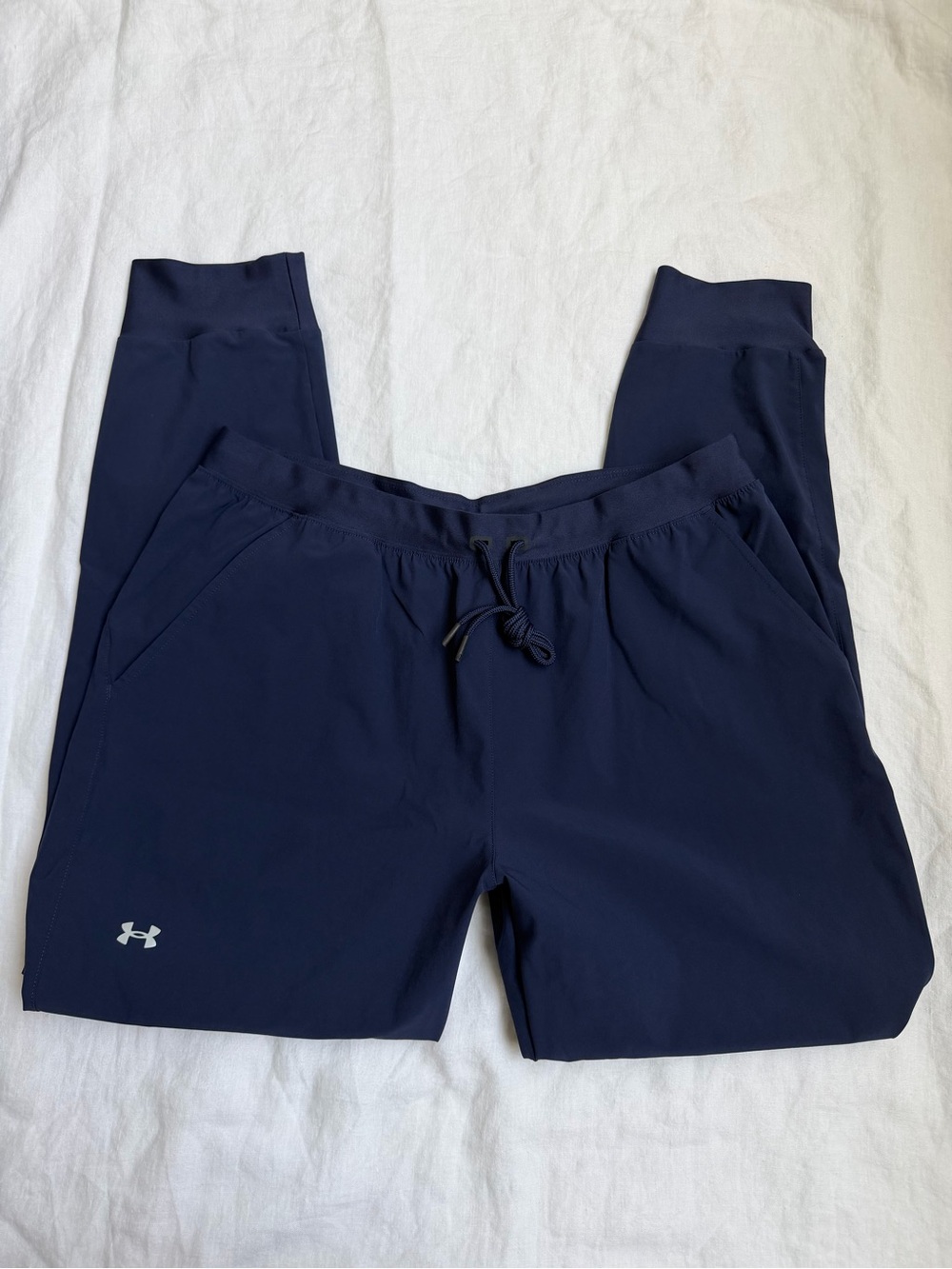 Under Armour Navy Slim Track Joggers
